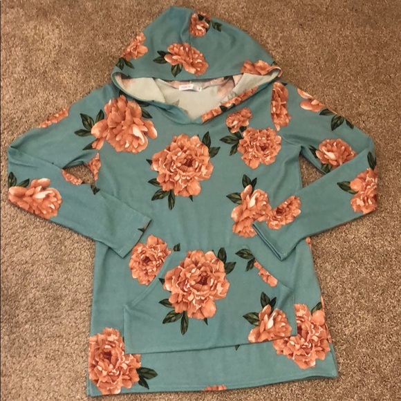 Honey and Lace Tops - Honey and Lace lightweight soft hoodie